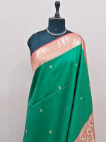 Green Silk Saree 1