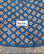 Red Chinnon Viscose Silk Saree Bouse