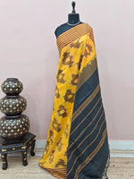 Yellow Silk Saree 
