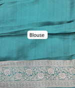 Dusty Rose Mashru Tissue Silk Saree Blouse