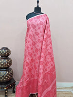 Light Pink Bamboo Silk Saree