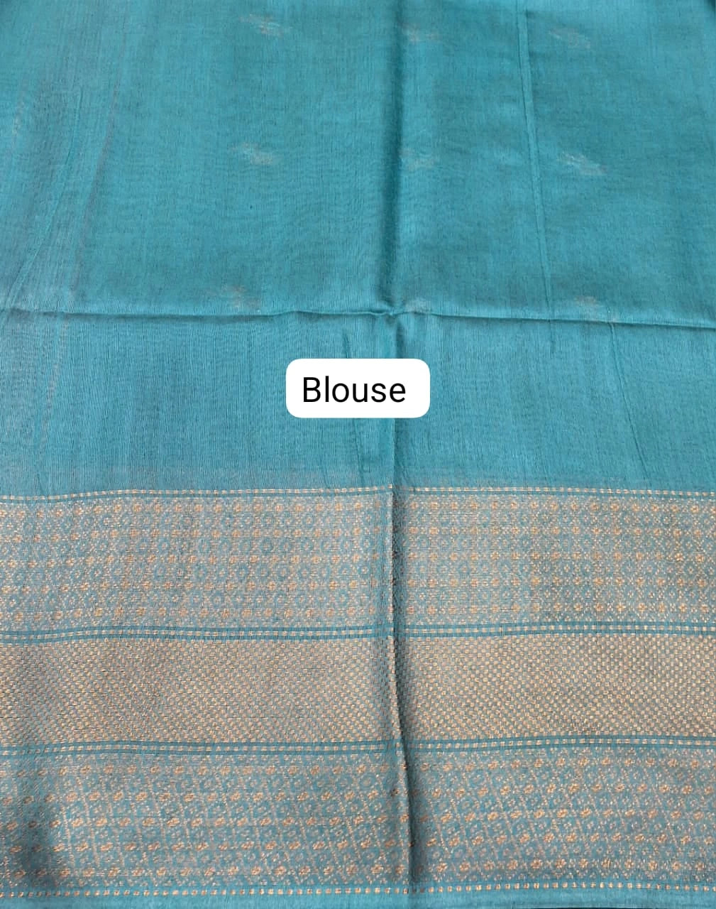 Light Purple Bamboo Silk Saree blouse