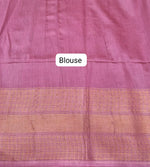 Light Green Bamboo Silk Saree blouse