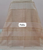 Light Baby Pink Bamboo Silk Saree Pallu