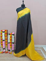 Black Bamboo Silk Saree 