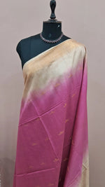 Light Pink Bamboo Silk Saree 1