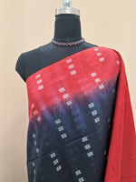 Timeless Chic Dark Blue Bamboo Silk Saree 1