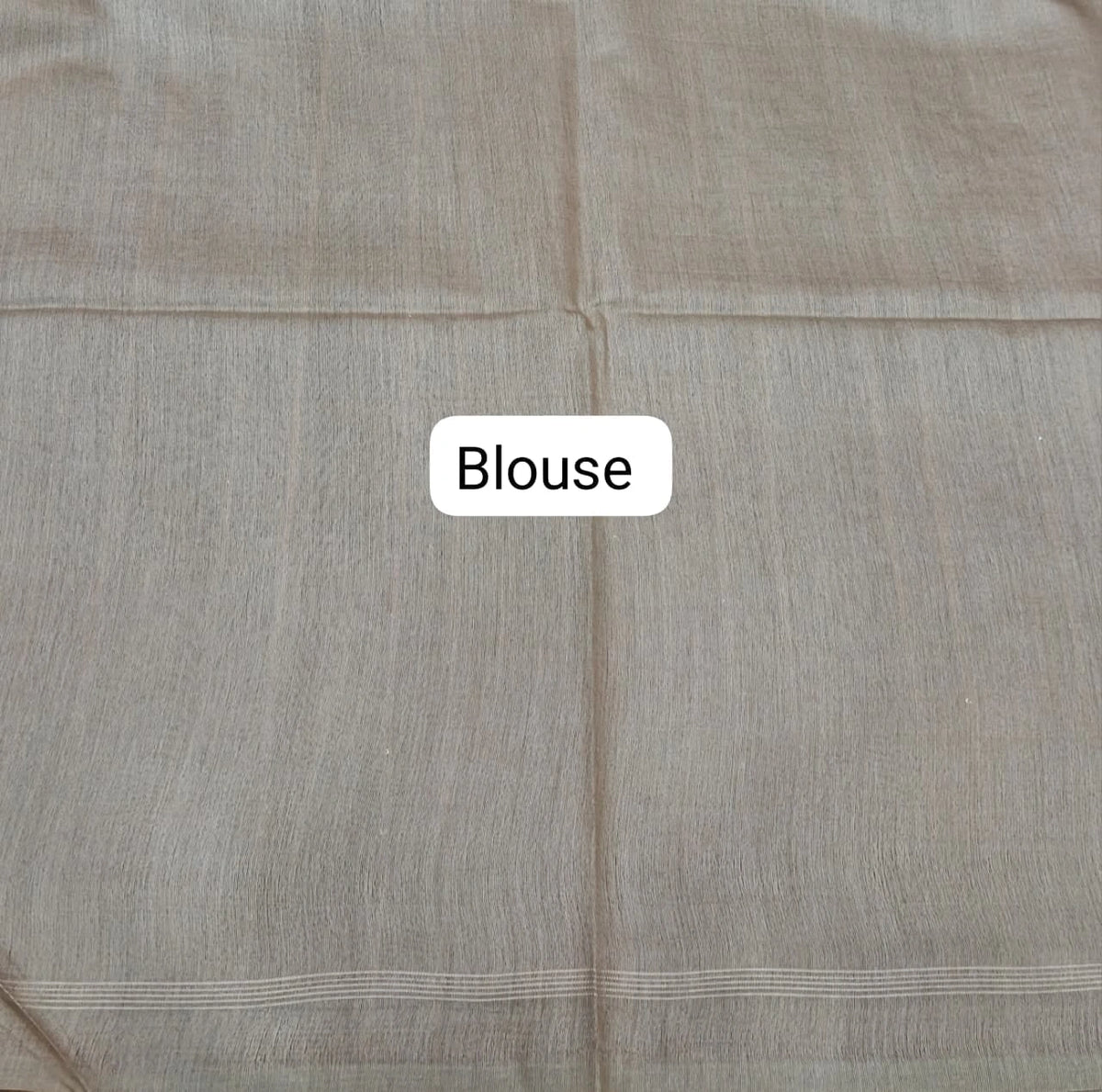 Beautiful Onion Pink Bamboo silk saree Blouse