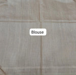 Beautiful Onion Pink Bamboo silk saree Blouse