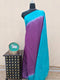 Elegant Purple Bamboo Silk Saree 