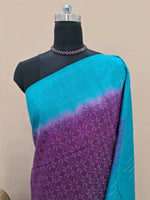 Elegant Purple Bamboo Silk Saree 1