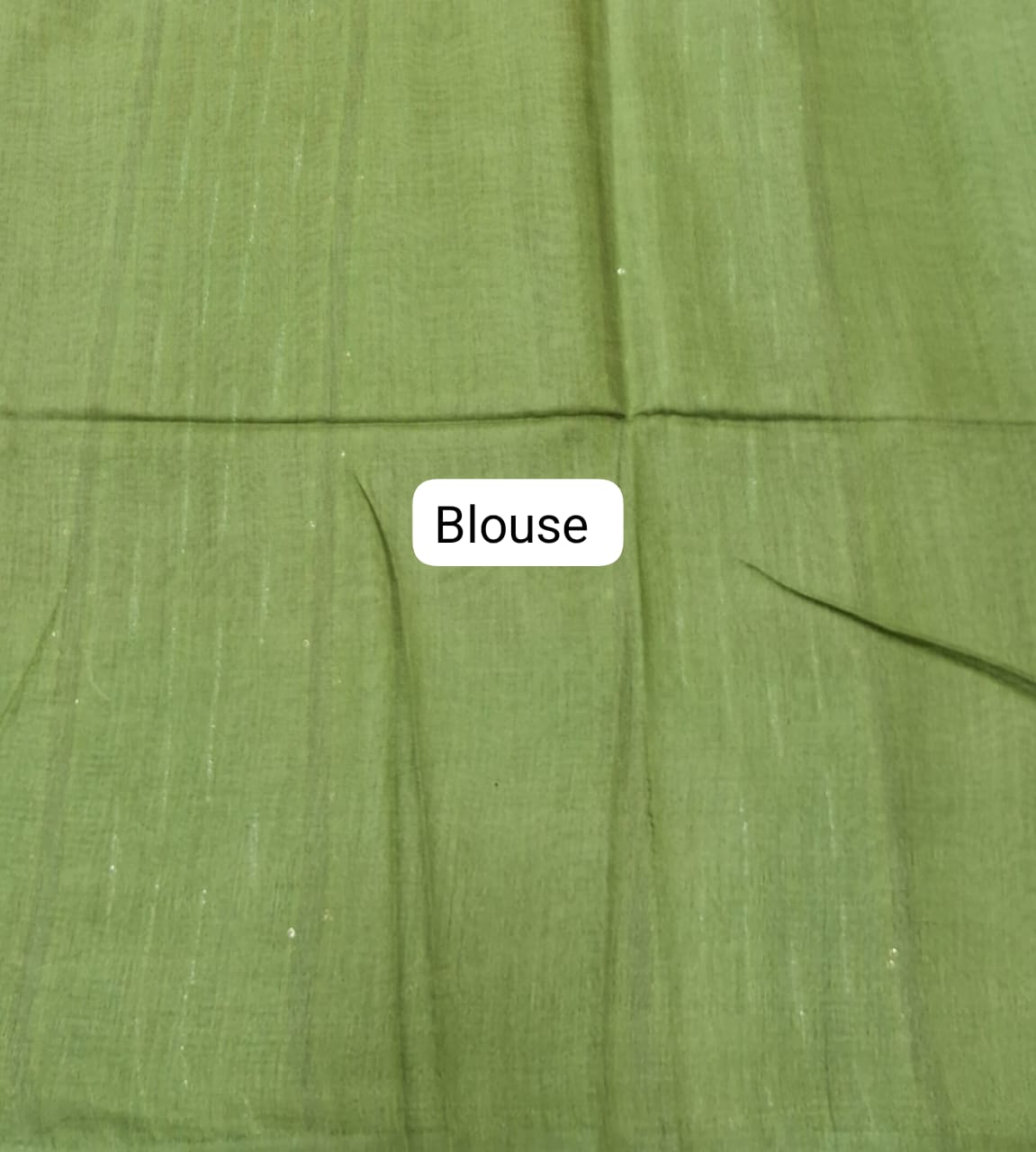 Red Bamboo Silk Saree blouse