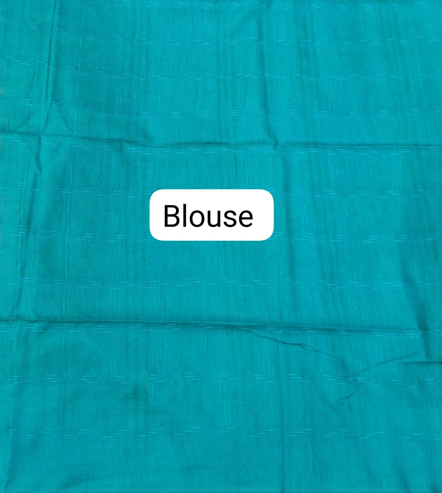 Classic Yellow Bamboo Silk Saree blouse