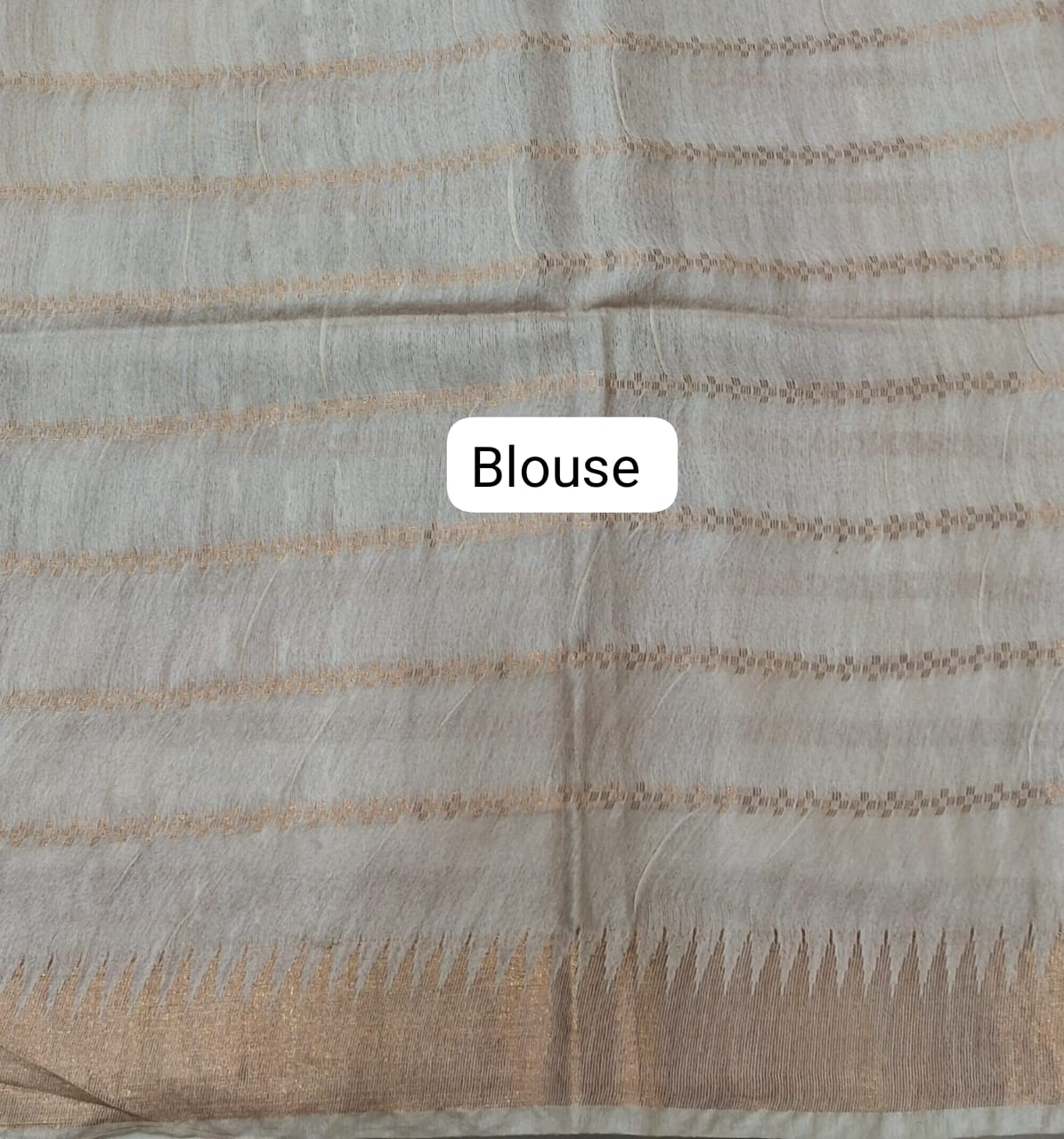 Wine Bamboo Silk Saree Blouse