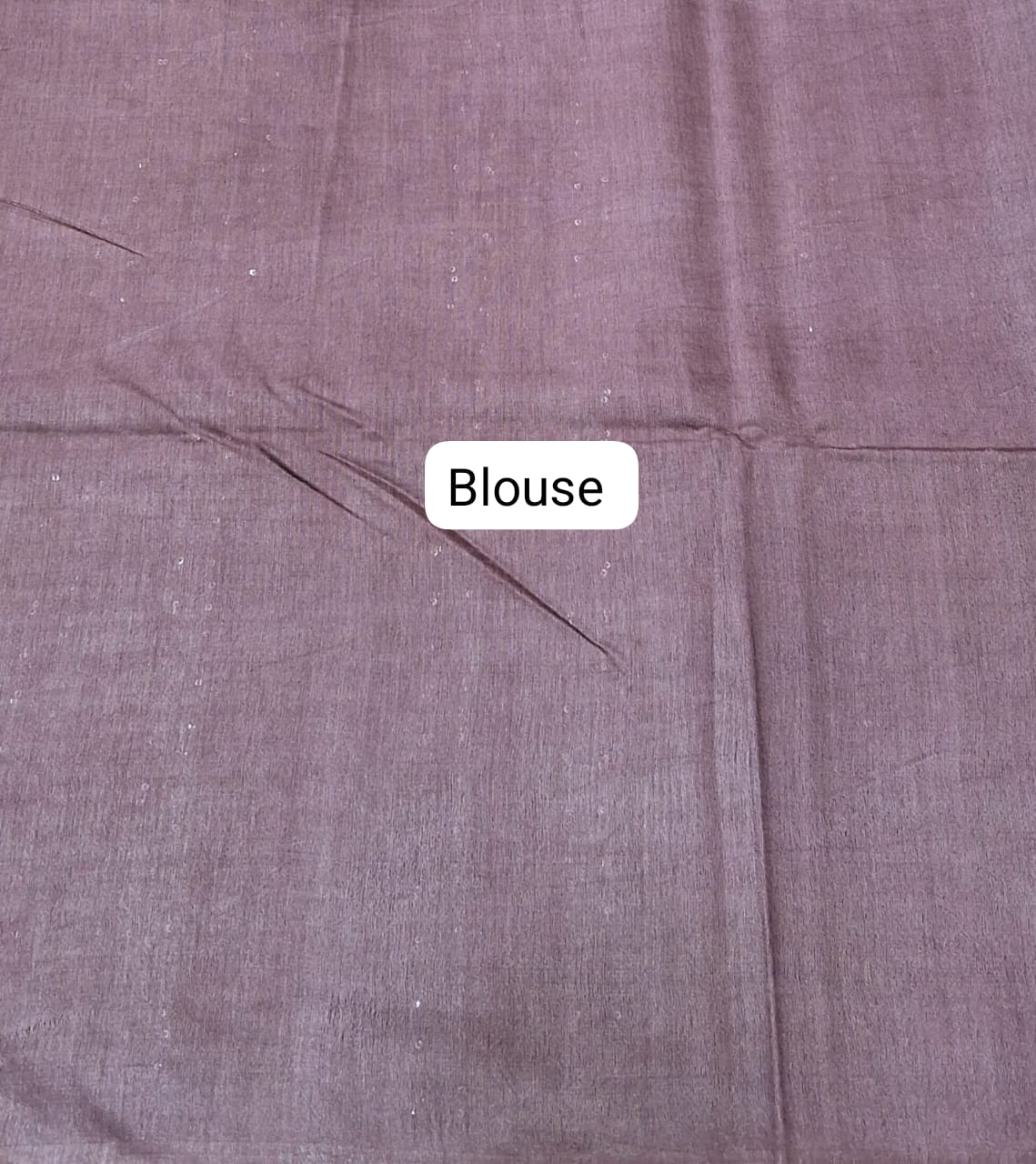 Mango Yellow Bamboo Silk Saree Blouse