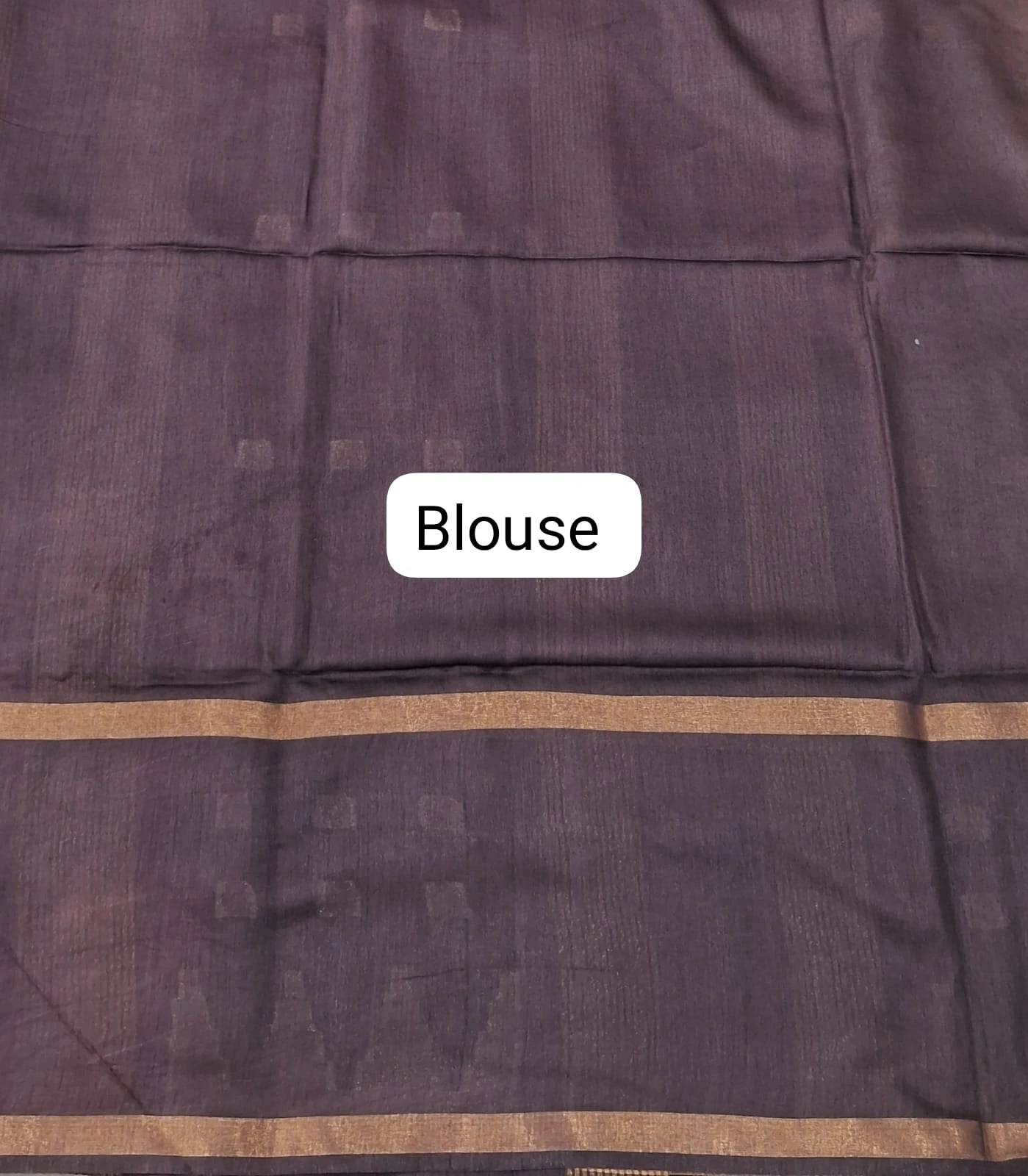 Traditional Mehendi Green Bamboo Silk Saree blouse