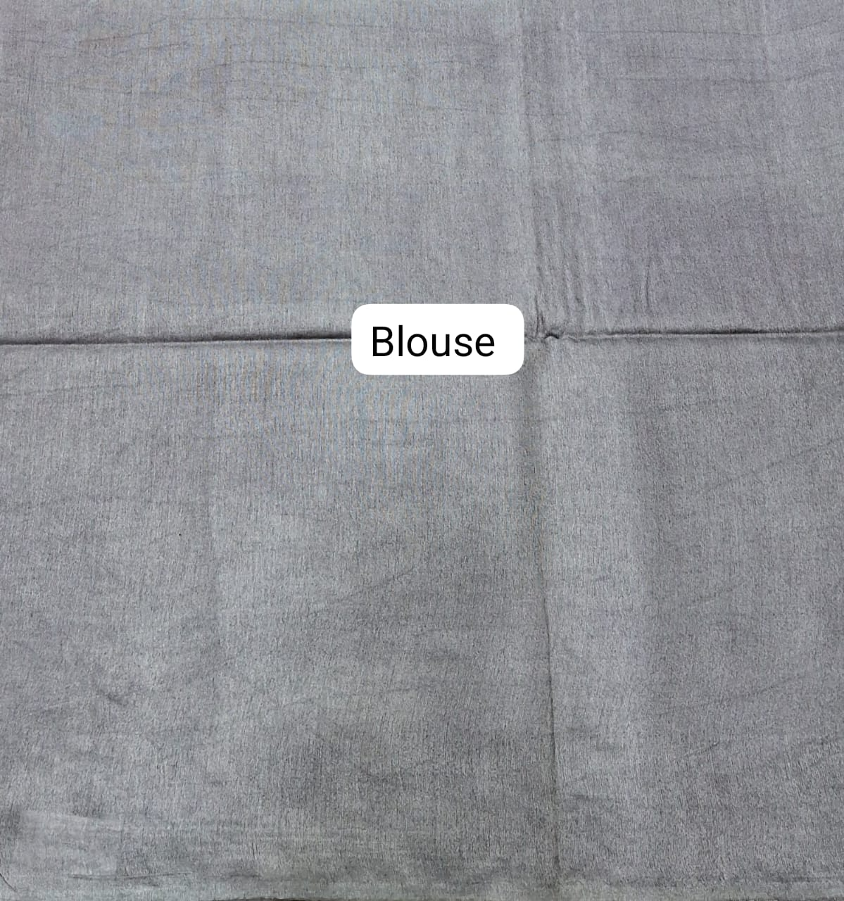 Pink Bamboo Silk Saree Blouse