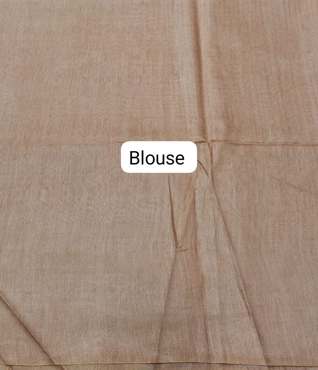 Purple Fusion Bamboo Silk Saree Blouse