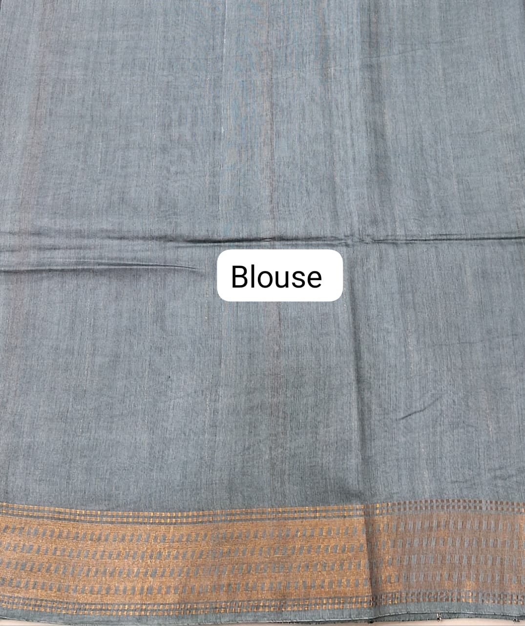 Rich Red Bamboo Silk Saree Blouse