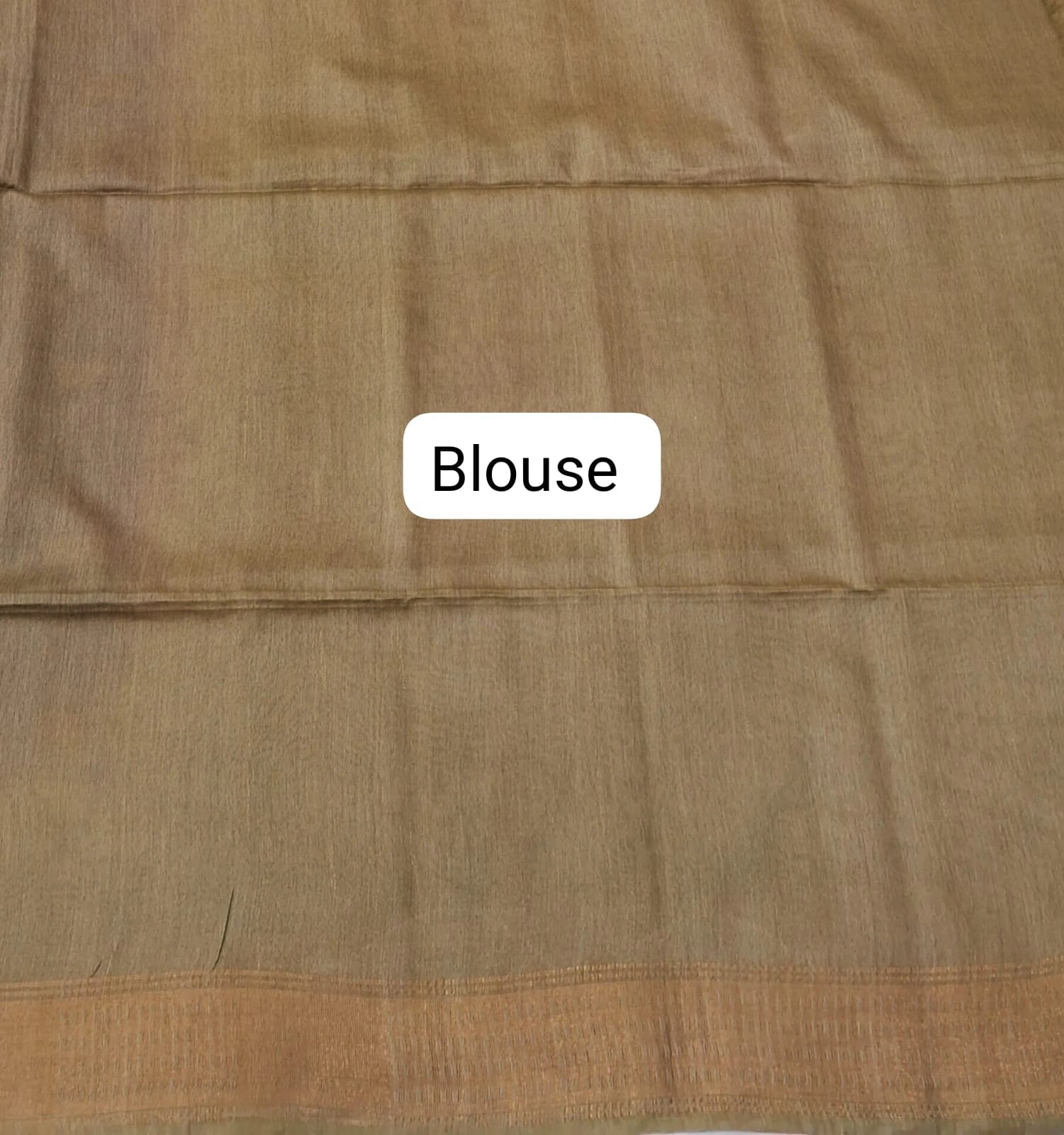 Charming Purple Bamboo Silk Saree blouse