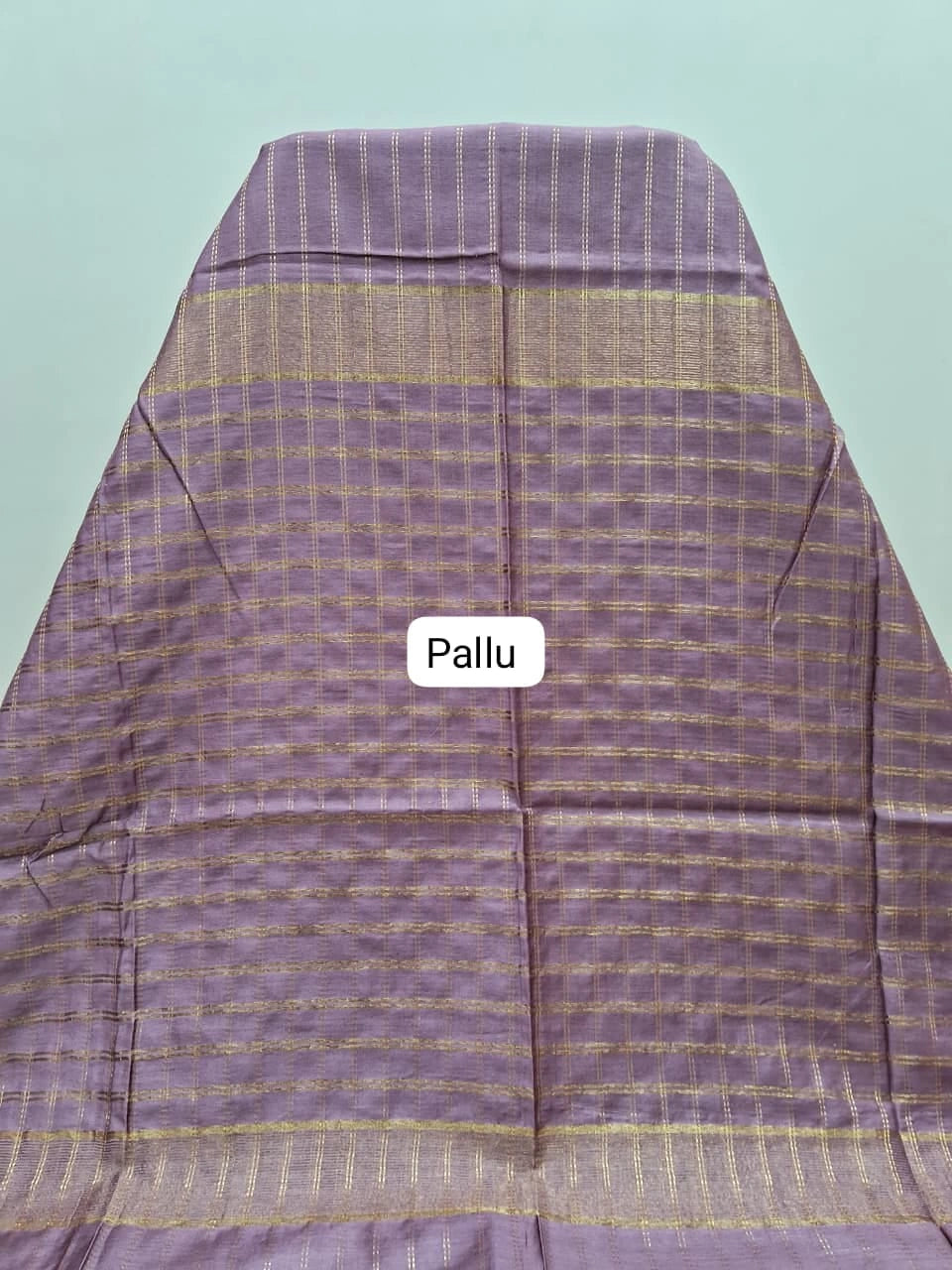 Dark Onion Pink Bamboo Silk Saree Pallu