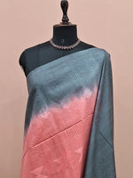 Light Peach Bamboo Silk Saree 1