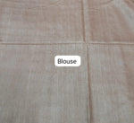 Baby Pink Bamboo Silk Saree Blouse