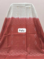 Cream Bamboo Silk Saree Pallu
