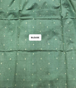 Wine Tussar Saree blouse