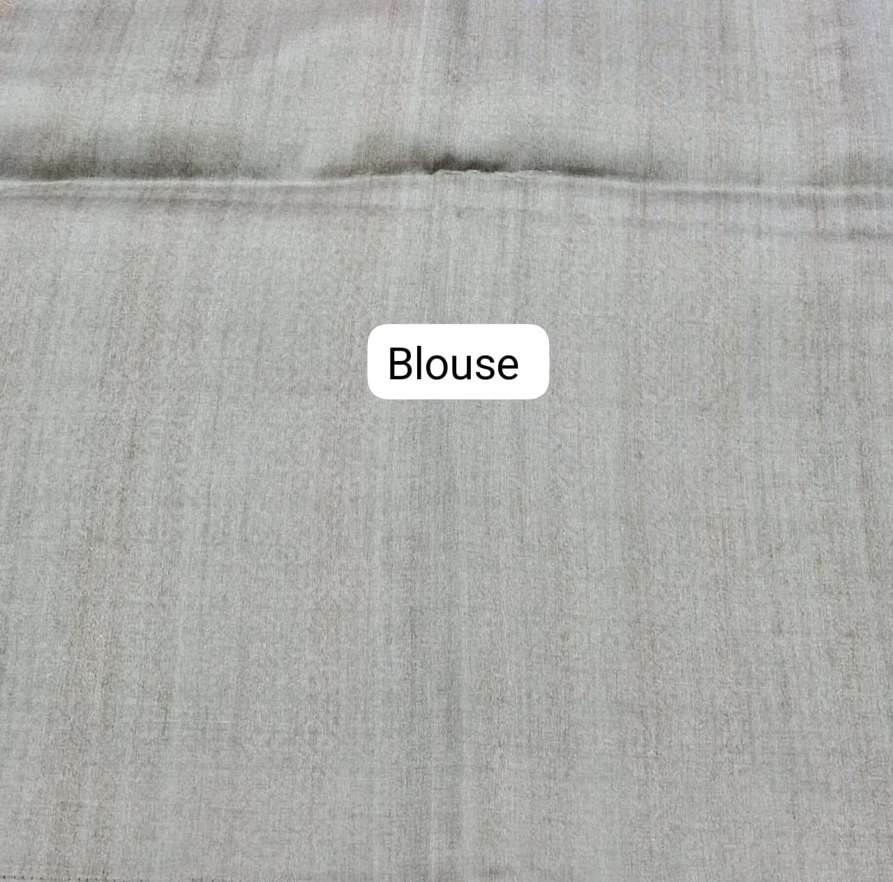 Peach Tussar Saree blouse