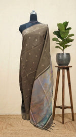 Walnut Brown Tussar Saree