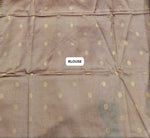 Light Brown Tussar Saree blouse