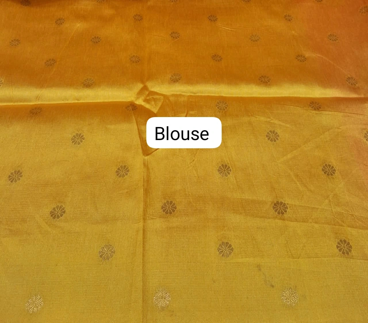 Pink Banarasi Tussar Saree Blouse