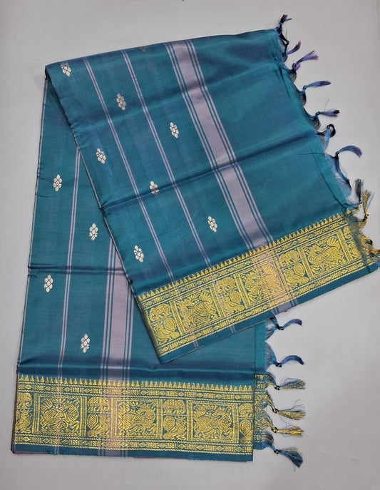 Pink Hand Woven Banana Silk Saree