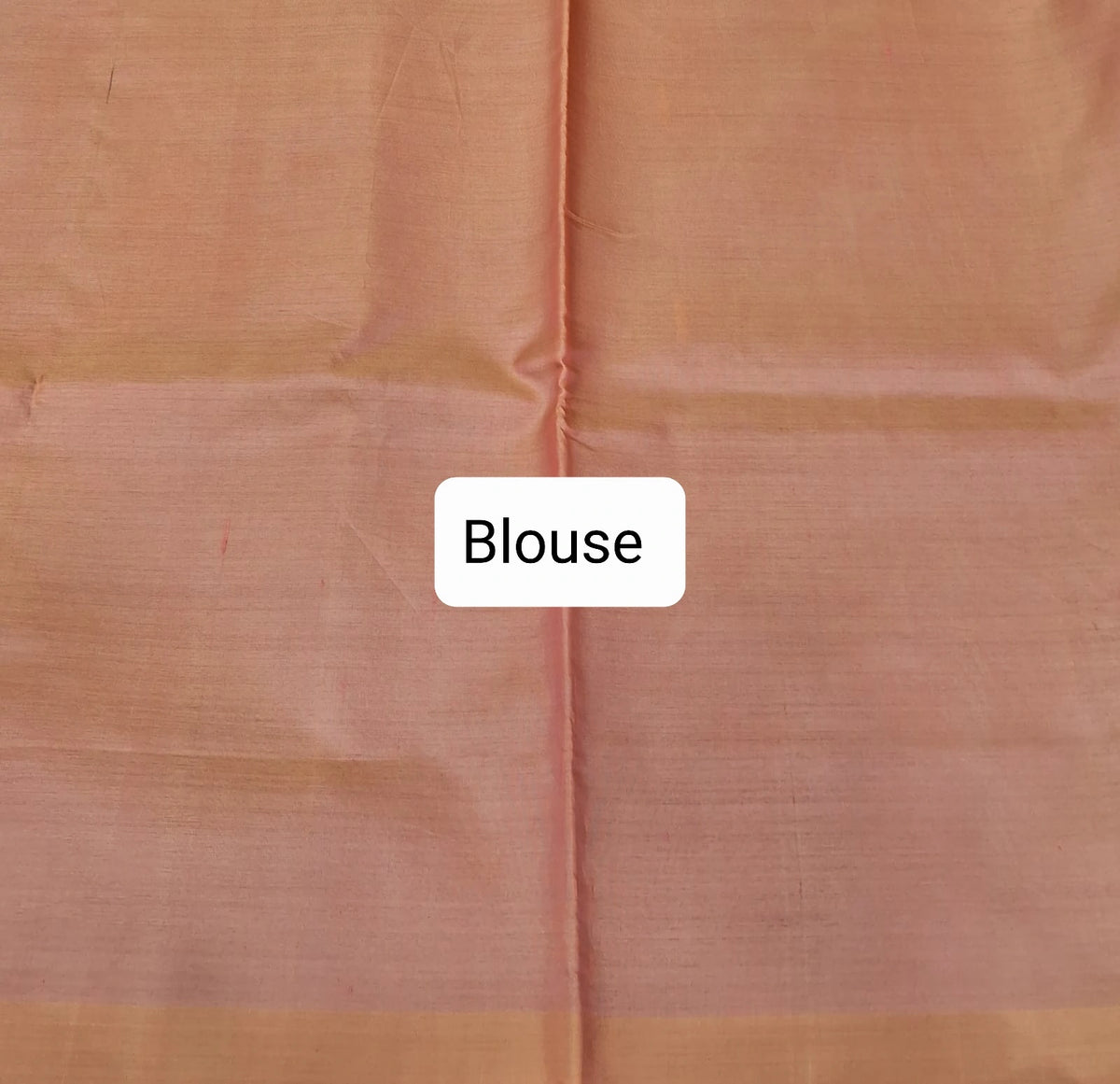 Happy blue handwoven banana silk saree Blouse