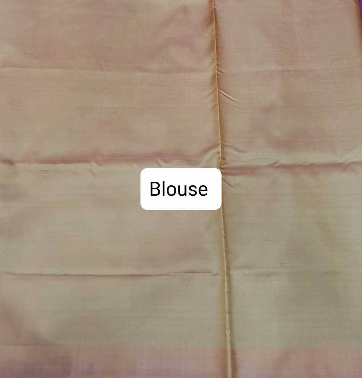 Rani pink handwoven banana silk saree Blouse
