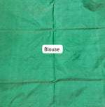 Dark Peach Handwoven Banana Silk Saree Blouse