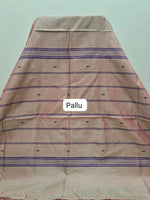 Leaf Green Handwoven Banana Silk Saree Pallu