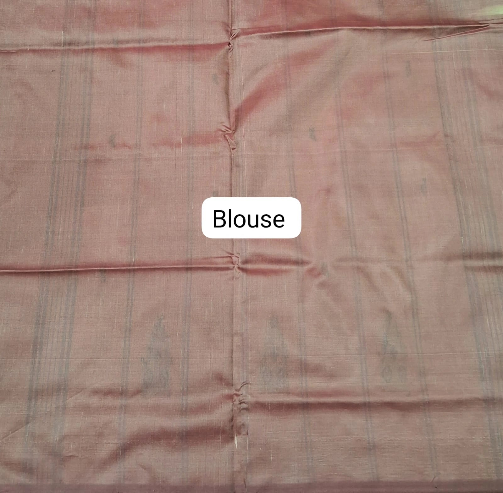 Leaf Green Handwoven Banana Silk Saree Blouse