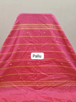 Cream Handwoven Banana Silk Saree Pallu
