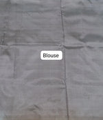 Light Lavender Handwoven Banana Silk Saree Blouse