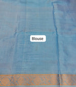 Light Pink Handwoven Banana Silk Saree Blouse