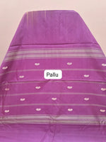 Light Pista Green Handwoven Banana Silk Saree Pallu