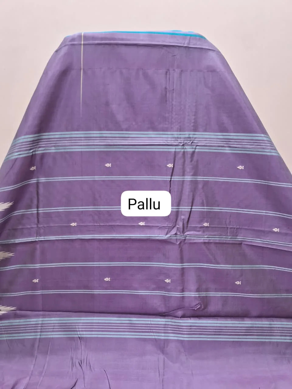 Mustard Yellow Handwoven Banana Silk Saree Pallu