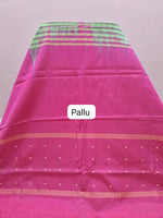 Pista Green Handwoven Banana Silk Saree Pallu