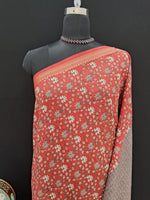 Red Chanderi Saree 1