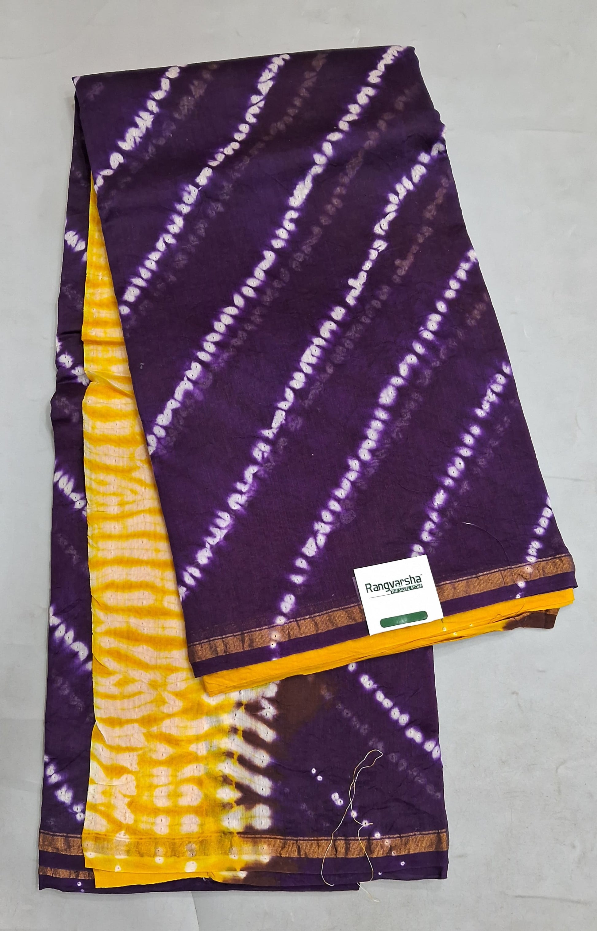 Purple Chanderi Saree