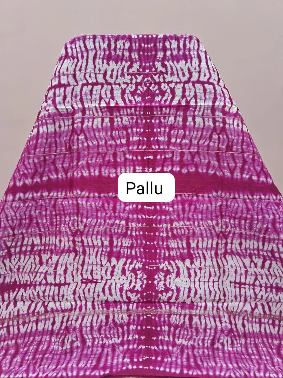 Radiant Rani Pink Chanderi Pallu