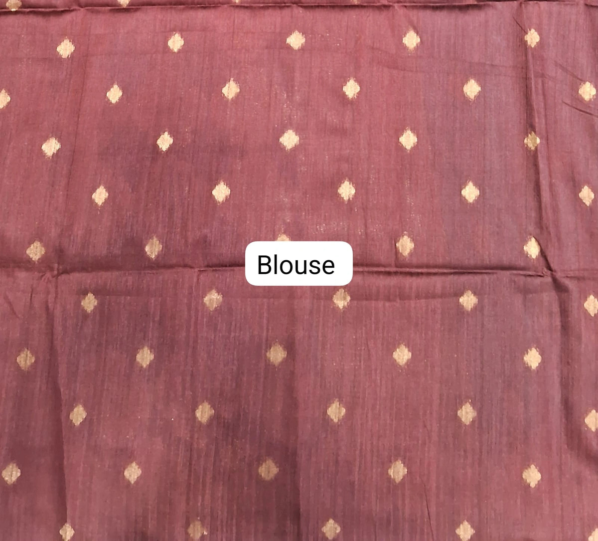 Sky Blue Chandheri Pattu Saree Blouse