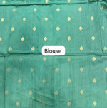 Raspberry Pink Chandheri Pattu Saree Blouse